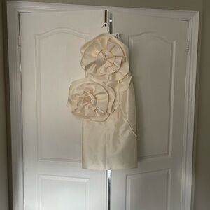 brand new , never used. dress runs small, if you are XS , this dress will fit.